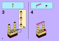 LEGO 41010 instructions page 6 – build guide