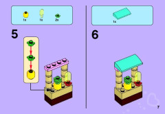 LEGO 41010 instructions page 7 – build guide