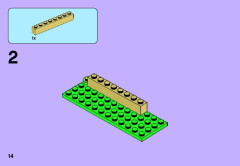 LEGO 41011 instructions page 14 – build guide