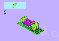 LEGO 41011 instructions page 17 – build guide