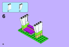 LEGO 41011 instructions page 18 – build guide