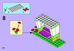 LEGO 41011 instructions page 20 – build guide