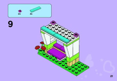 LEGO 41011 instructions page 21 – build guide