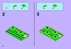 LEGO 41011 instructions page 4 – build guide