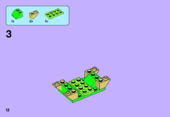 LEGO 41013 instructions page 12 – build guide