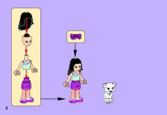 LEGO 41013 instructions page 2 – build guide