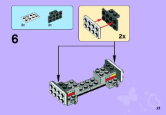 LEGO 41013 instructions page 21 – build guide