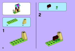 LEGO 41013 instructions page 6 – build guide