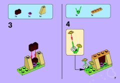 LEGO 41013 instructions page 7 – build guide