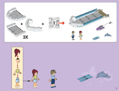 LEGO 41015 instructions page 3 – build guide