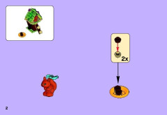 LEGO 41017 instructions page 2 – build guide