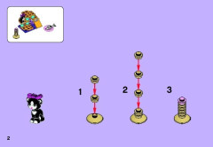 LEGO 41018 instructions page 2 – build guide