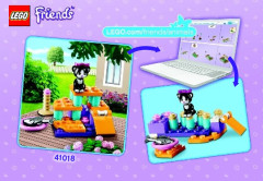 LEGO 41018 instructions page 9 – build guide