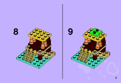 LEGO 41019 instructions page 7 – build guide