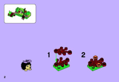 LEGO 41020 instructions page 2 – build guide