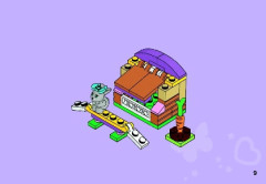 LEGO 41022 instructions page 9 – build guide