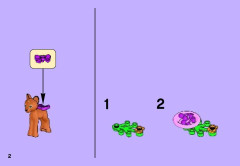 LEGO 41023 instructions page 2 – build guide