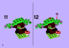LEGO 41023 instructions page 8 – build guide