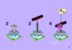LEGO 41024 instructions page 3 – build guide