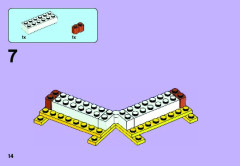 LEGO 41027 instructions page 14 – build guide