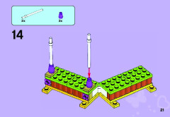 LEGO 41027 instructions page 21 – build guide