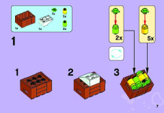 LEGO 41027 instructions page 7 – build guide
