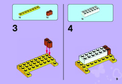 LEGO 41027 instructions page 9 – build guide
