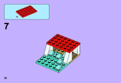 LEGO 41028 instructions page 12 – build guide