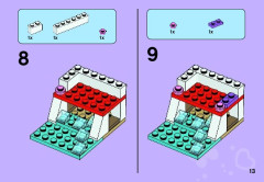 LEGO 41028 instructions page 13 – build guide