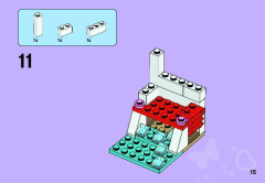 LEGO 41028 instructions page 15 – build guide