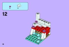 LEGO 41028 instructions page 16 – build guide