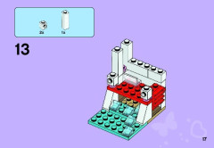 LEGO 41028 instructions page 17 – build guide