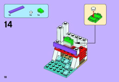 LEGO 41028 instructions page 18 – build guide