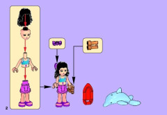 LEGO 41028 instructions page 2 – build guide