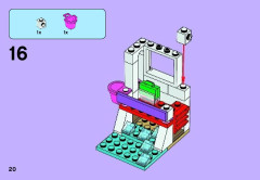 LEGO 41028 instructions page 20 – build guide