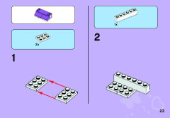 LEGO 41028 instructions page 23 – build guide