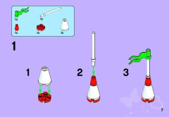 LEGO 41028 instructions page 7 – build guide