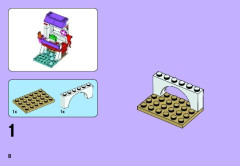 LEGO 41028 instructions page 8 – build guide