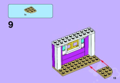 LEGO 41029 instructions page 13 – build guide