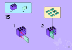 LEGO 41029 instructions page 19 – build guide