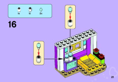 LEGO 41029 instructions page 21 – build guide