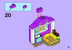 LEGO 41029 instructions page 25 – build guide