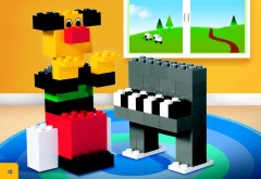 LEGO 4103 instructions page 10 – build guide