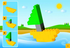 LEGO 4103 instructions page 3 – build guide