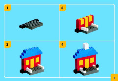 LEGO 4103 instructions page 7 – build guide