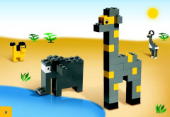 LEGO 4103 instructions page 8 – build guide