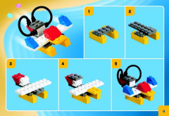 LEGO 4103 instructions page 9 – build guide