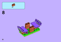 LEGO 41030 instructions page 12 – build guide