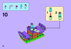LEGO 41030 instructions page 14 – build guide