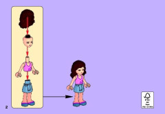 LEGO 41030 instructions page 2 – build guide